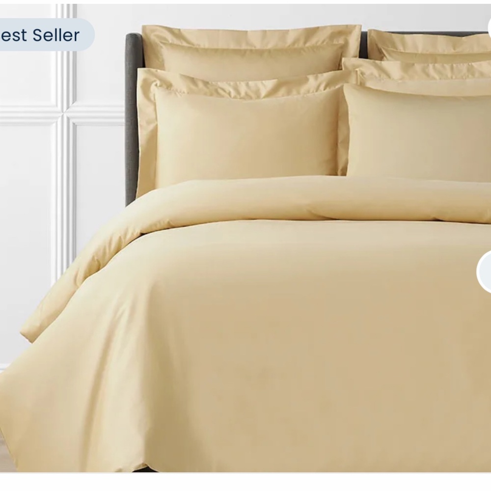 Gorgeous pair of high end flat sheets from the Company Store!